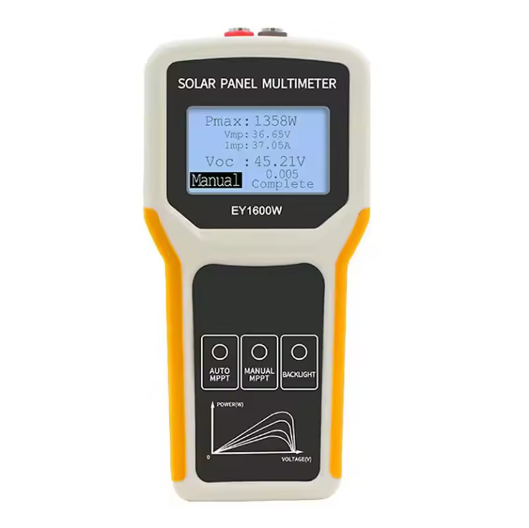 Solar Panel - ELEJOY EY1600W LCD MPPT Solarpanel-Multimeter mit