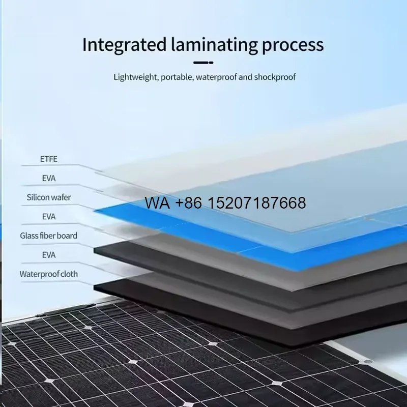 Solar Panel 200W - Wmwmnu für Hengli 200W Flexible Solardachschindeln