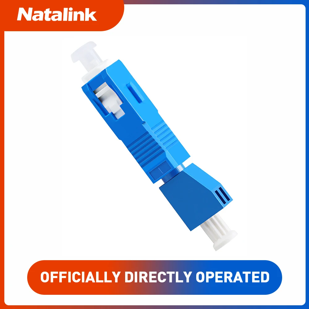 Energy Monitor Meter - Natalink SC/UPC-Stecker auf LC/UPC-Buchse, Glasfaser-Stecker, FTTH-Singlemode-Adapter