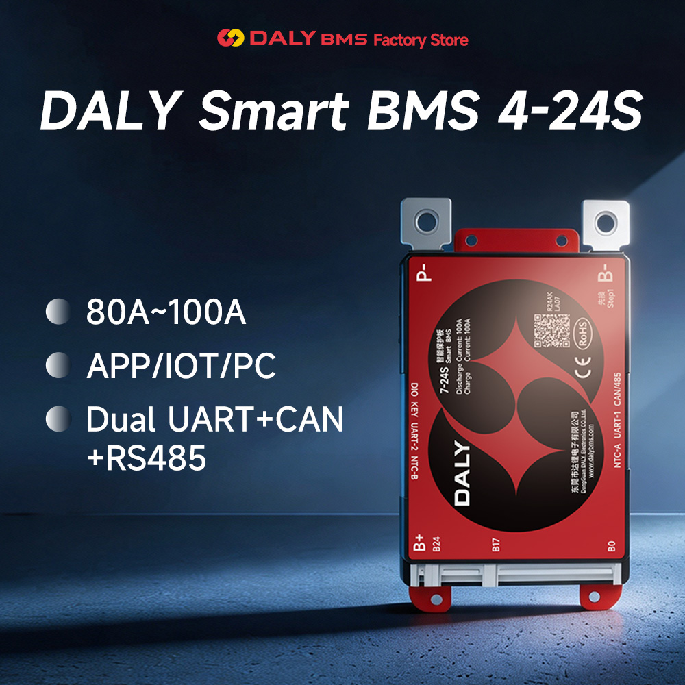 DALY SMART BMS LFP 4S 7S 8S 16 – Lithium Battery 12V Bewertung und Preis