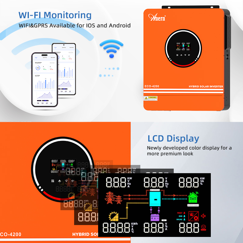 Solar Off Grid Inverter Hybrid – Charge Controller Solar Bewertung und Preis