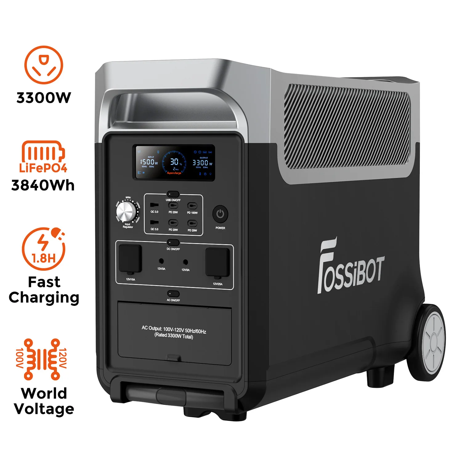 Fossibot F3600 Pro Generator m – Solar Generator Bewertung und Preis