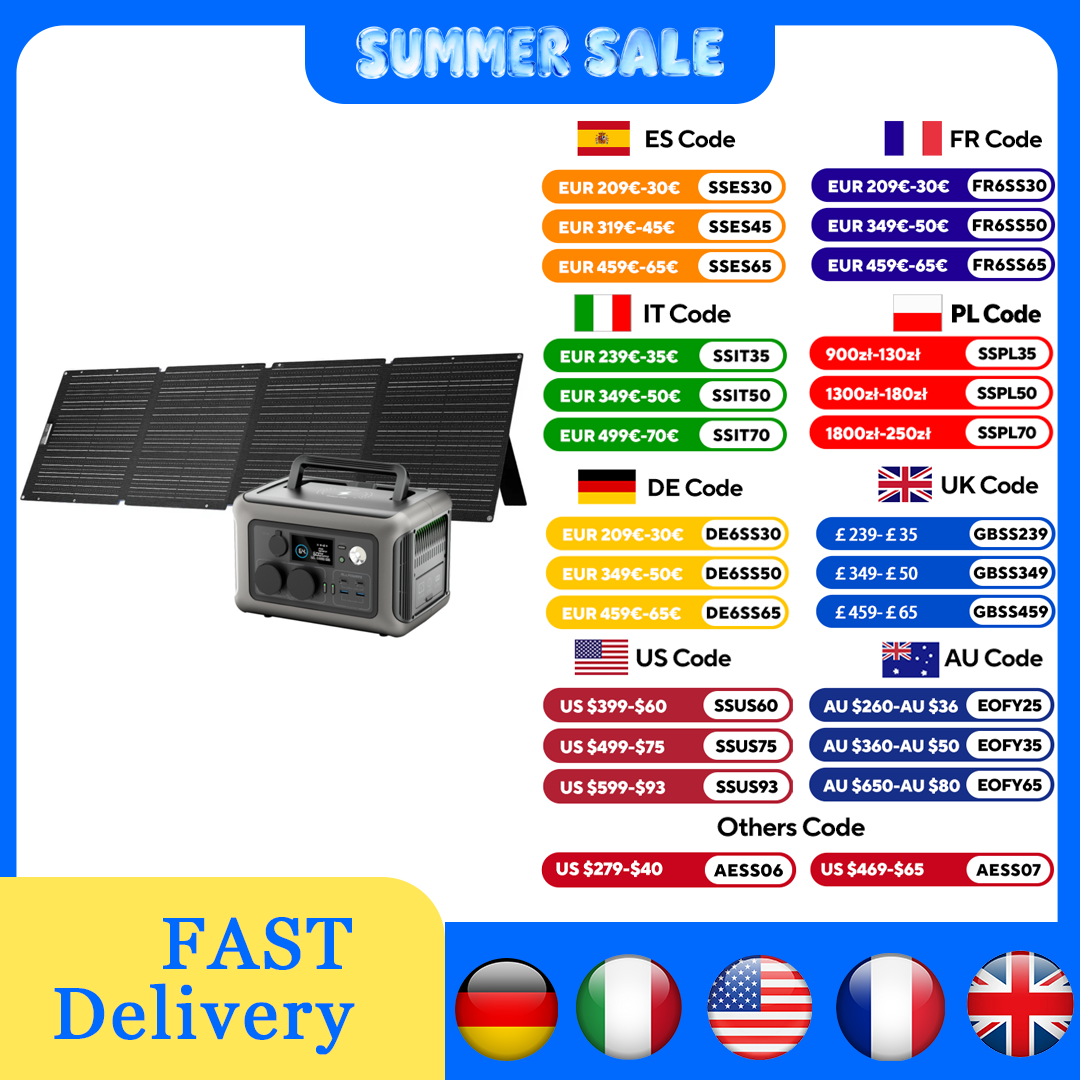 ALLPOWERS R600 Kraftwerk 299 W – Solar Panel 200W Bewertung und Preis