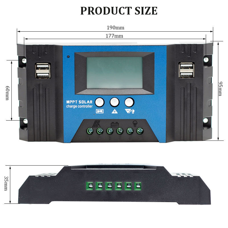 MPPT Solar Controller 12V/24V  – Solar Panel 200W Bewertung und Preis